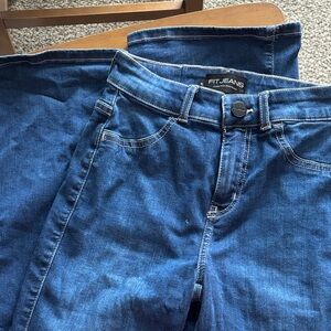 FITJEANS Classic Blue Denim flares